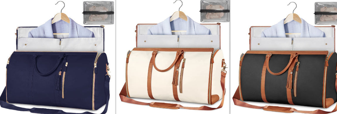 👜 Large Travel Duffle Bag – Waterproof Folding Suit & Clothes Tote CJ