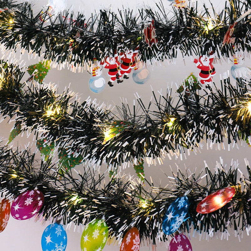 Christmas Ribbon Strip Light Band Atmosphere String CJ