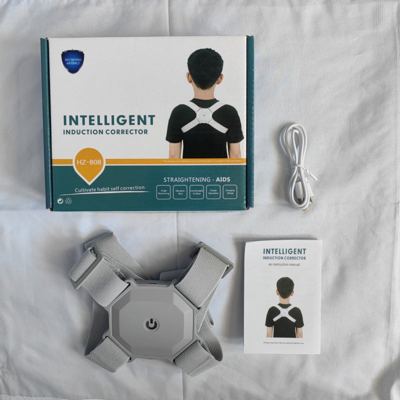 🧍 Smart Adjustable Posture Corrector Belt – Kids & Adults Posture Support CJ