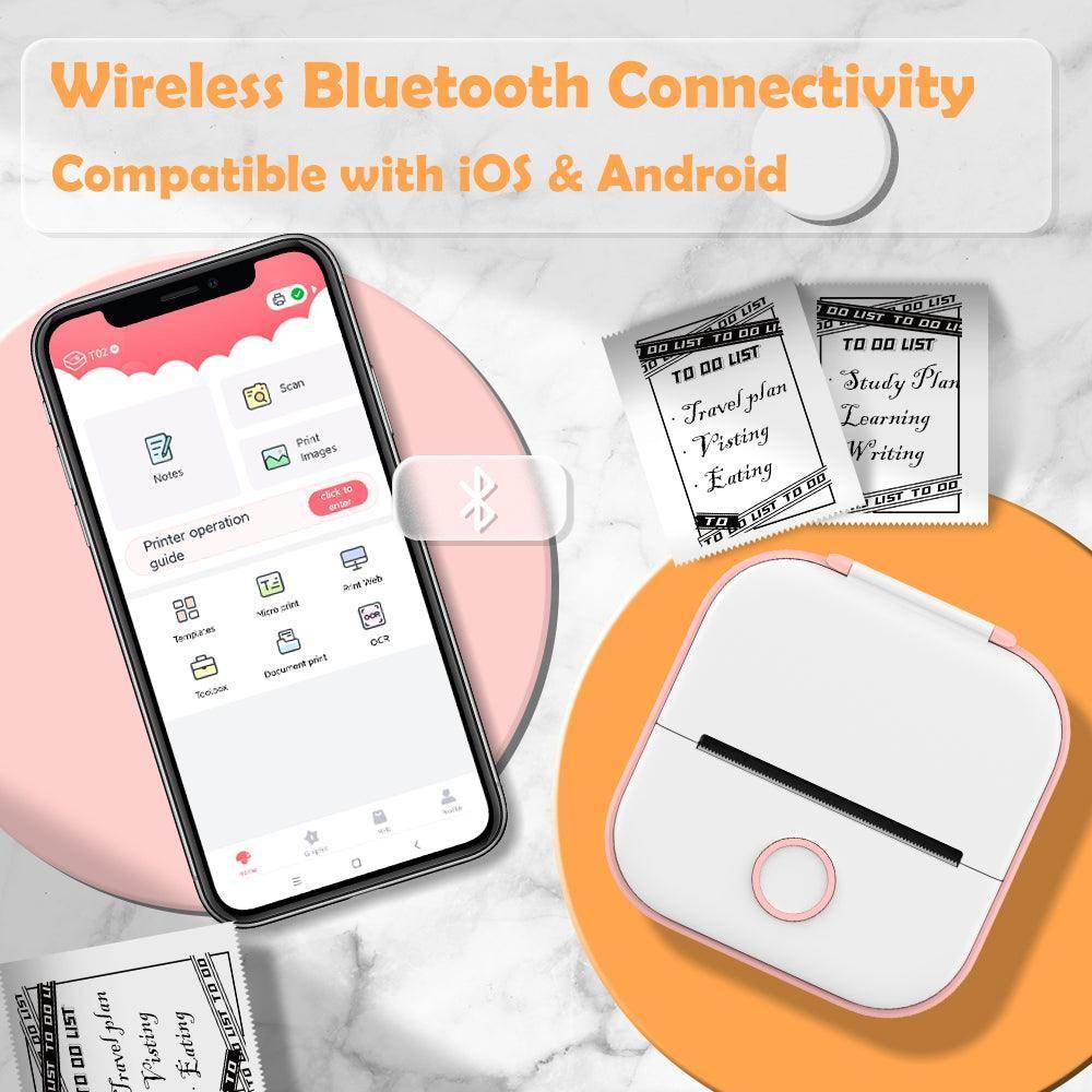 Portable inkless label printer for home use - SmartPursue™