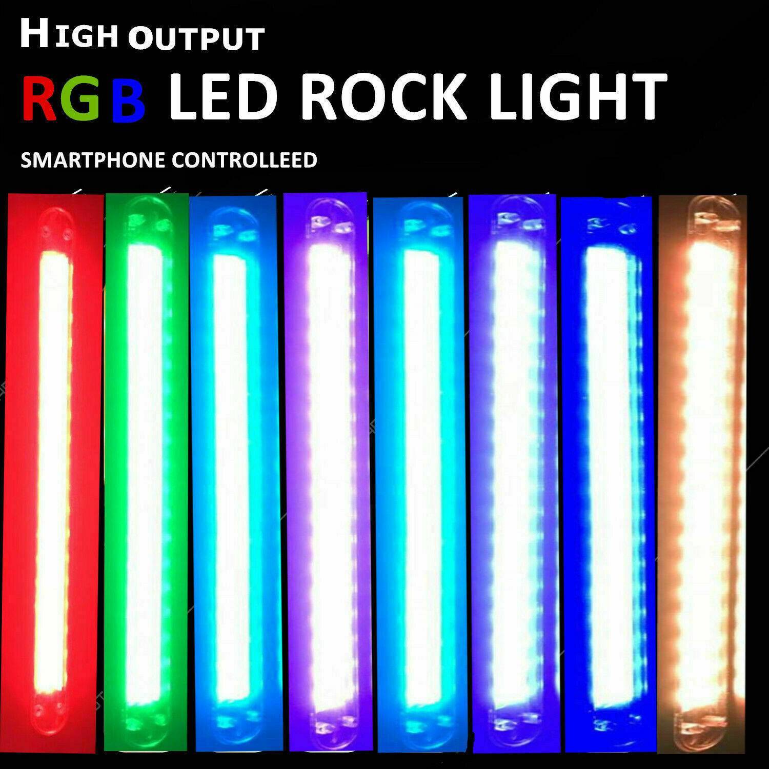 RGB Car Underglow Neon Strip Kit CJ US
