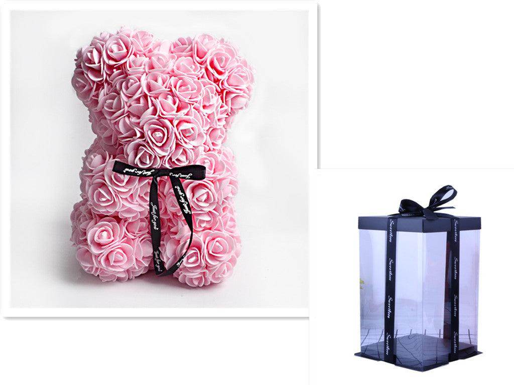 Valentine Foam Forever Rose Teddy Bear - SmartPursue™