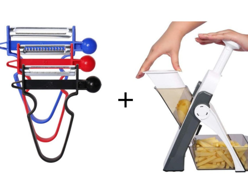 🥗 Multifunctional Vegetable Slicer & Chopper - SmartPursue™