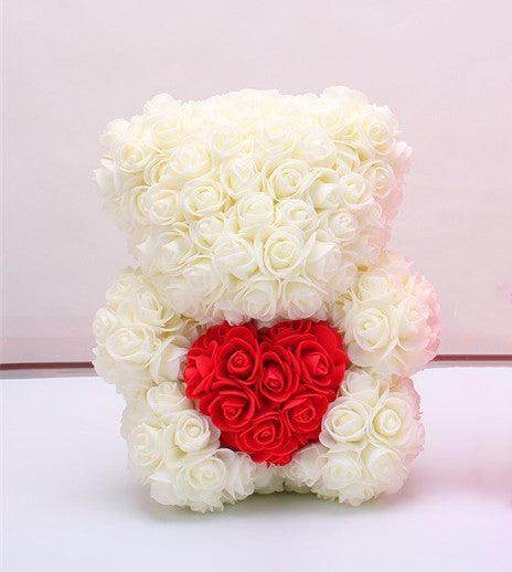 Valentine Foam Forever Rose Teddy Bear - SmartPursue™