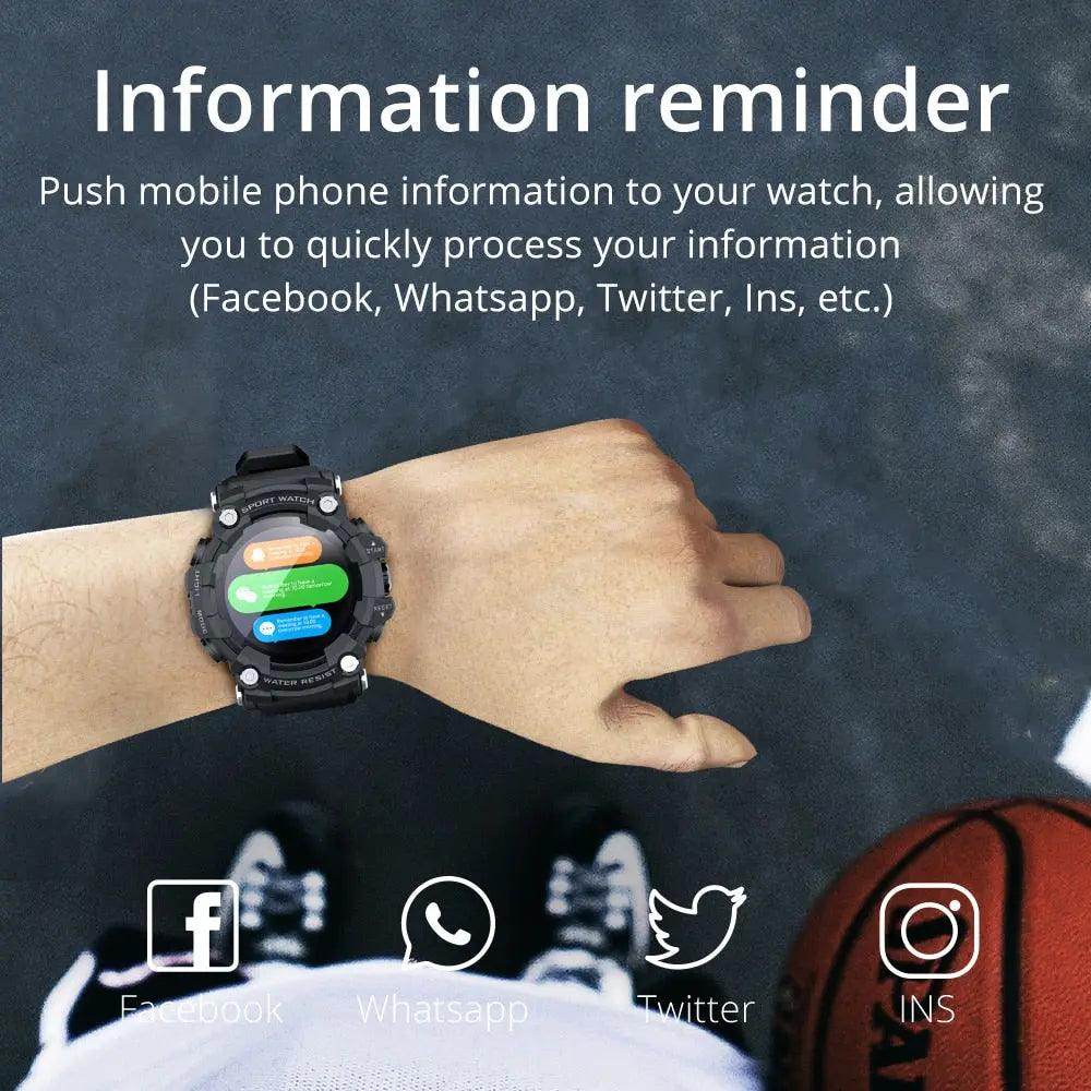 SmartWatch with Exercise Tracking Heart Rate Monitor - SmartPursue™