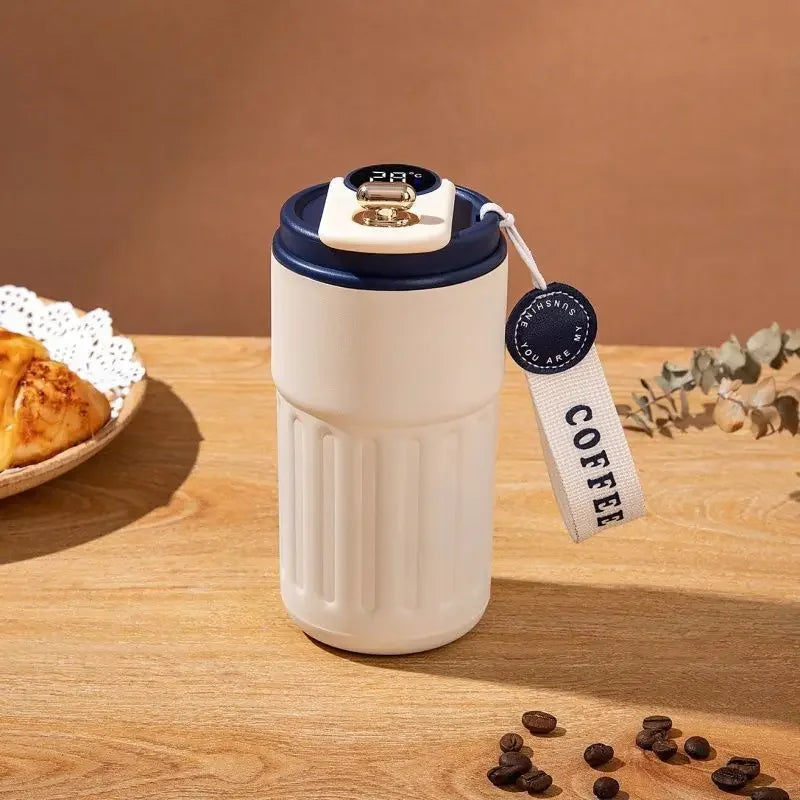 LED Display Smart Thermos Bottle – Hot & Cold Flask - SmartPursue™