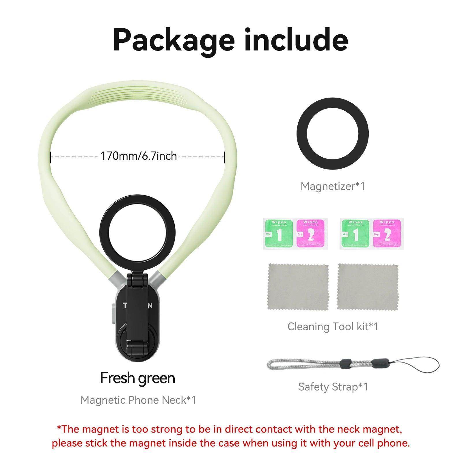 Silicone Magnetic Neck Mount for phone - SmartPursue™