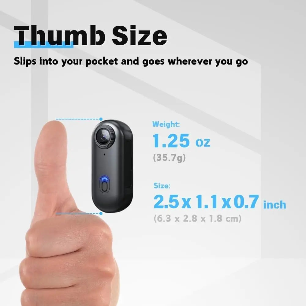 4K Mini Vlog Camera with WiFi - SmartPursue™