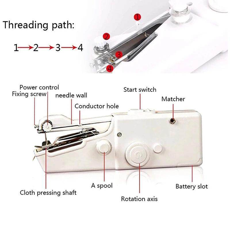 Mini Portable Handheld Sewing Machine - SmartPursue™