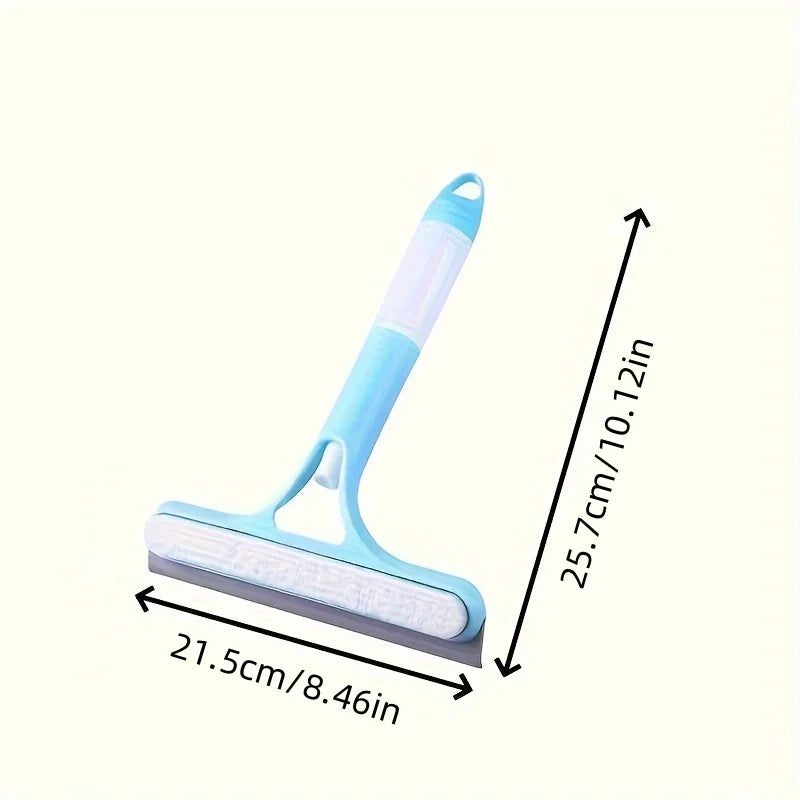 3-in-1 Glass Cleaner Tool – Window Scraper with Built-In Spray Bottle - SmartPursue™