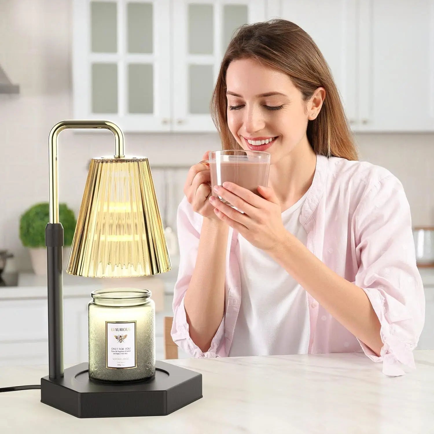 🕯 Candle Warmer Lamp – Adjustable Electric Wax Melter - SmartPursue™