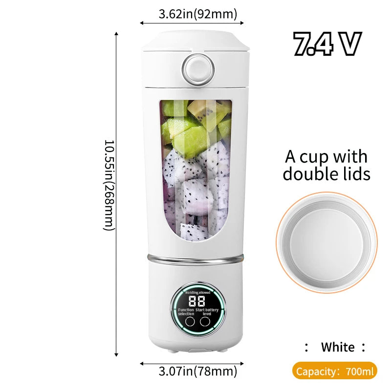 700 ml Portable Juice Blender Bottle - SmartPursue™