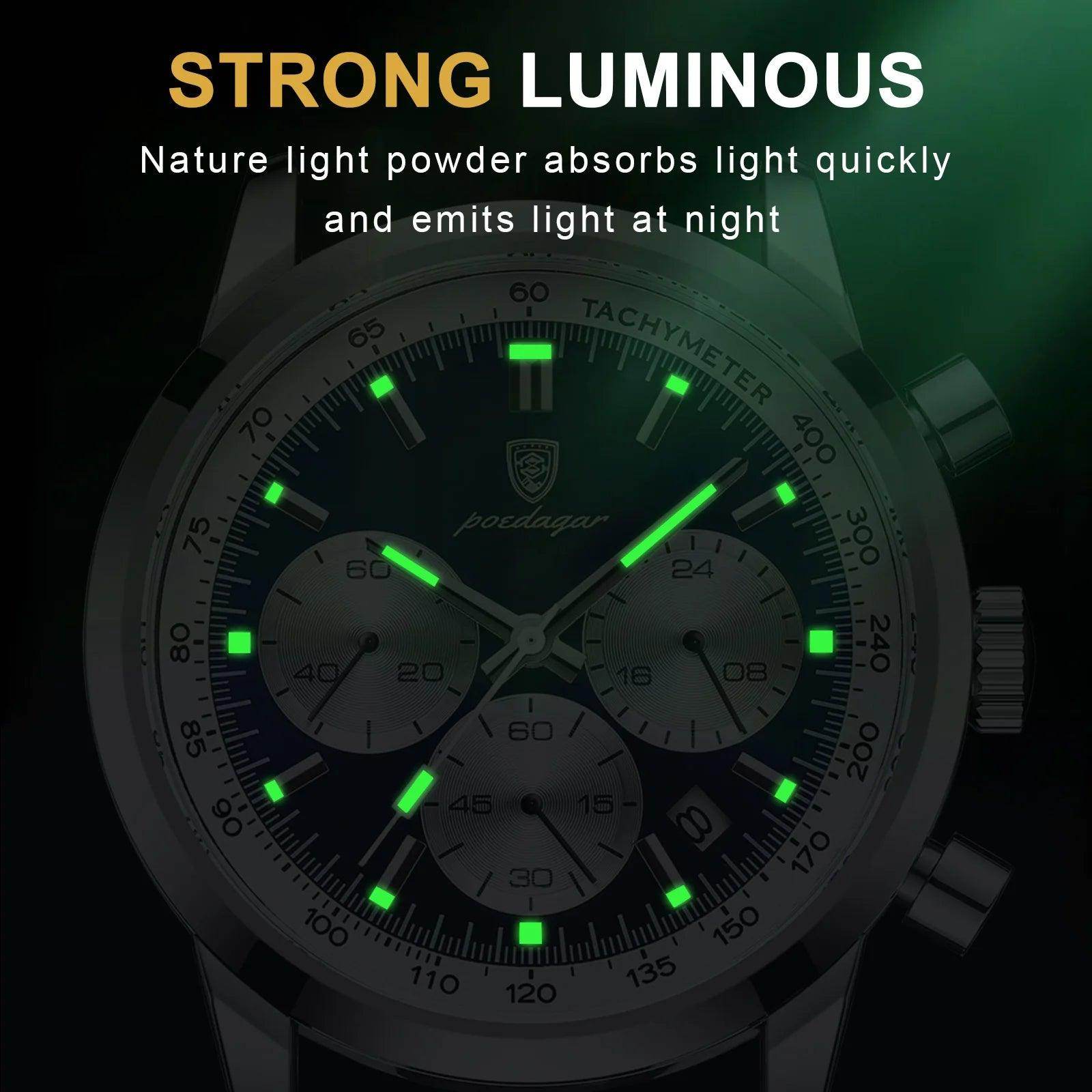 Luxury Mens Watch High Quality Waterproof Men's Wristwatch - SmartPursue™