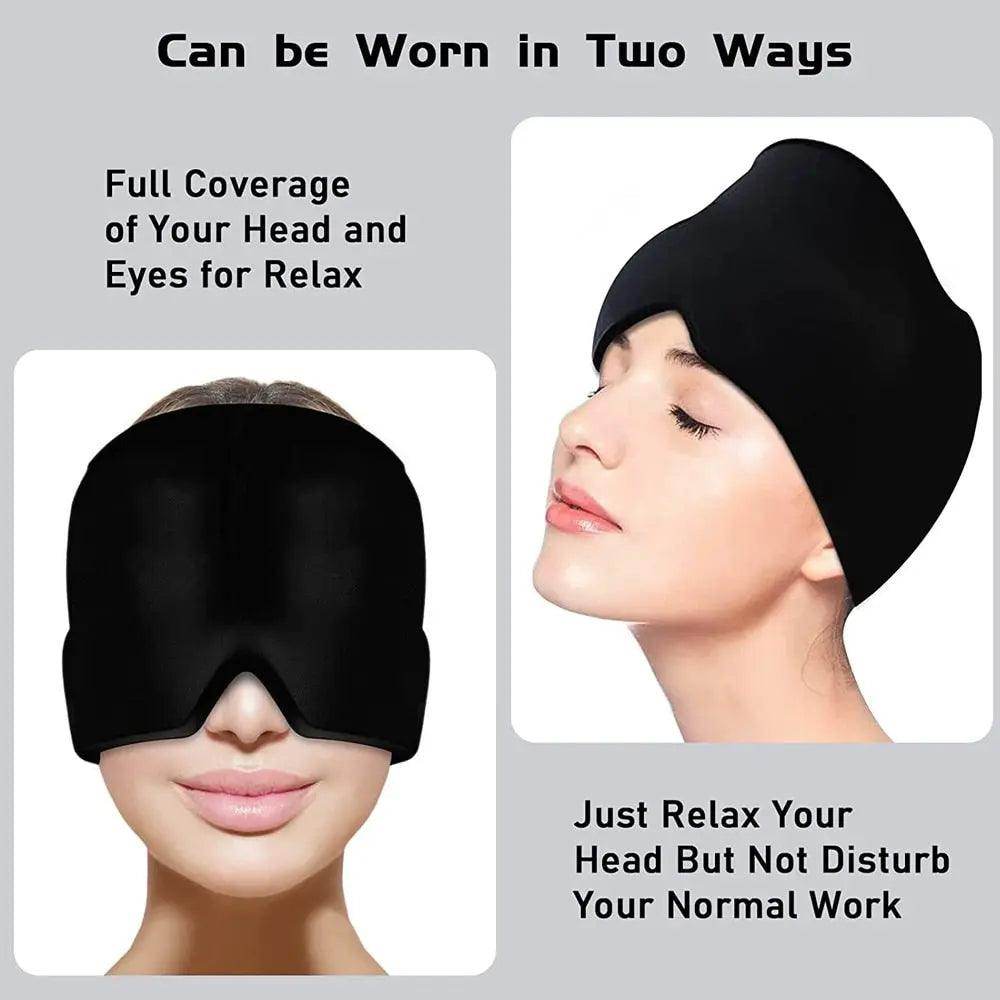 Migraine relief cap Headband with Cold Gel - SmartPursue™