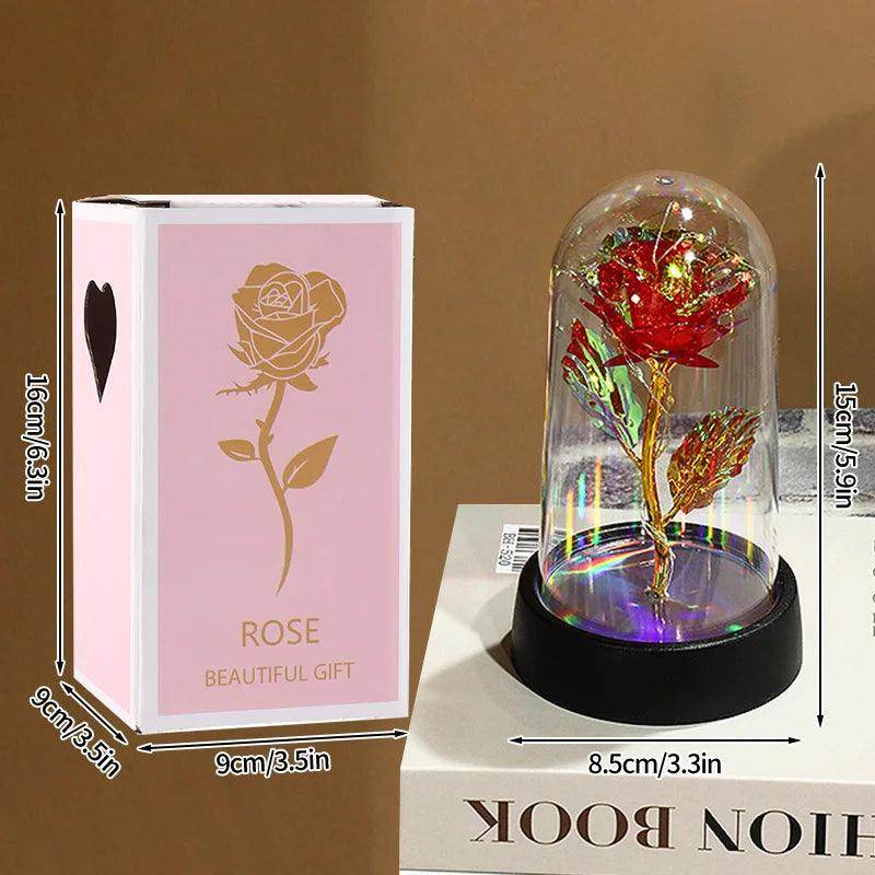 Enchanted Red Rose in Glass Dome - SmartPursue™