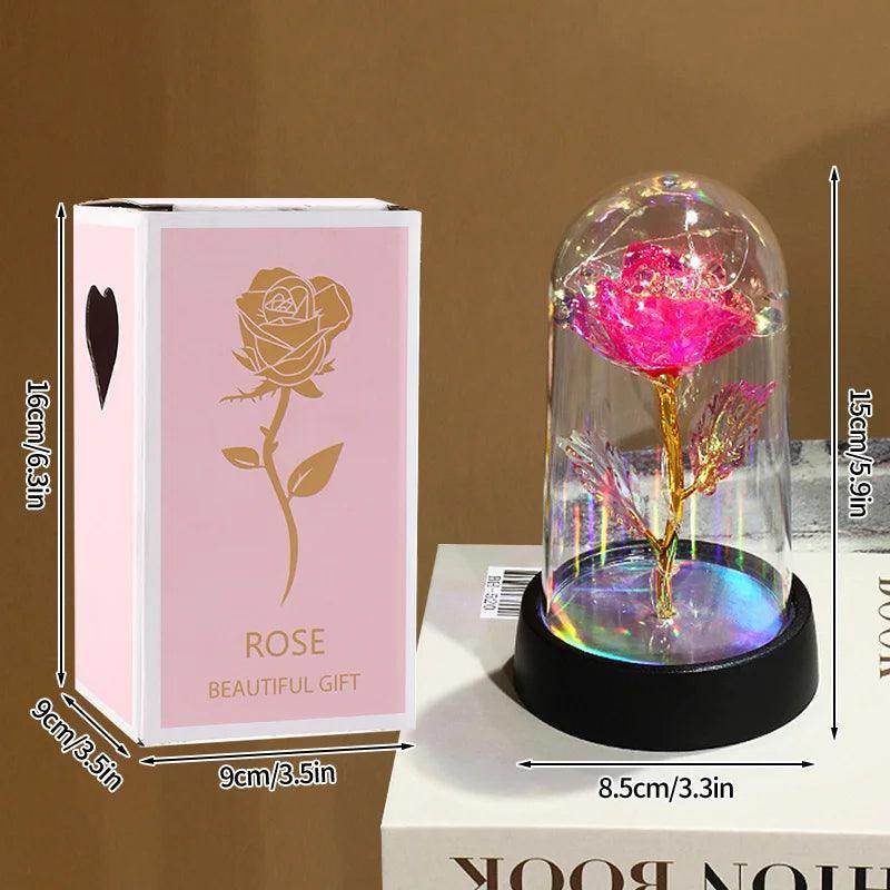 Enchanted Red Rose in Glass Dome - SmartPursue™