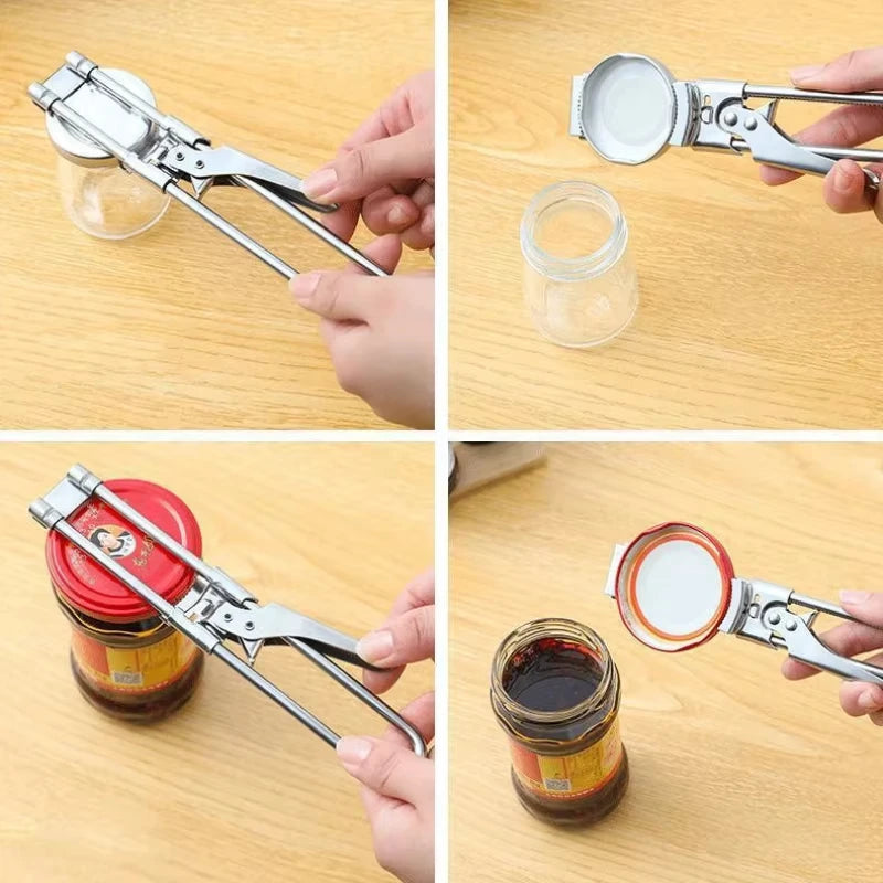 Adjustable Stainless Steel Jar & Bottle Opener - SmartPursue™