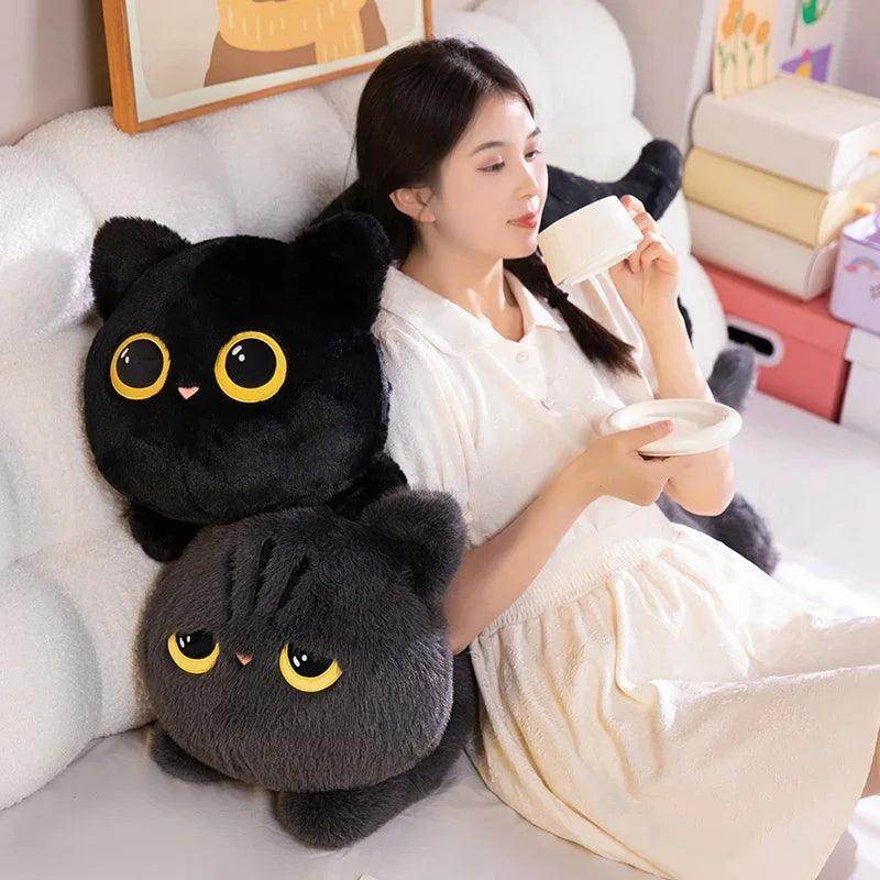 Cute Cat Lying Plush Sofa Pillow - SmartPursue™