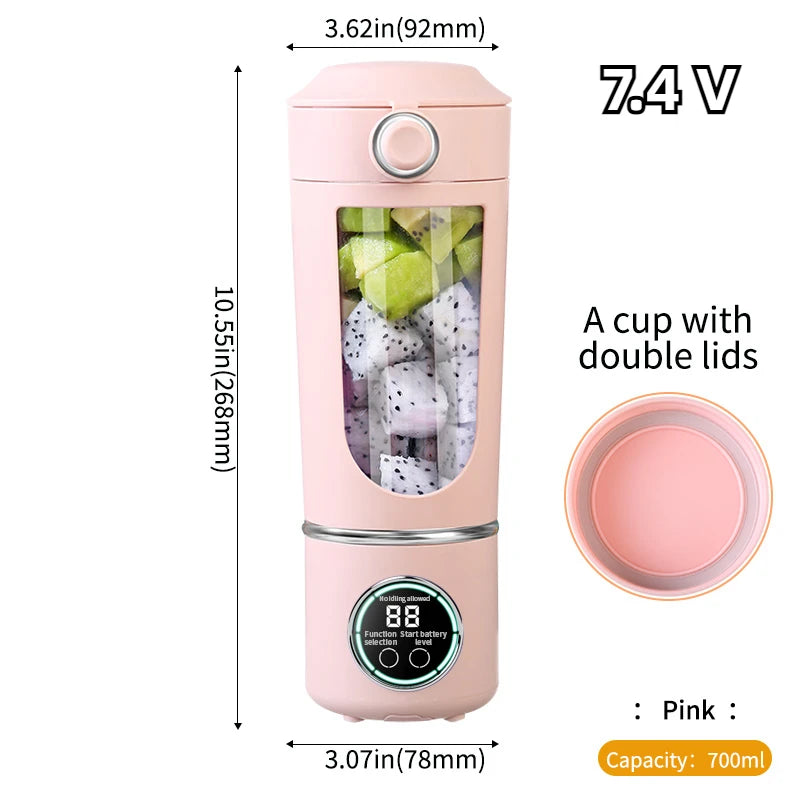 700 ml Portable Juice Blender Bottle - SmartPursue™