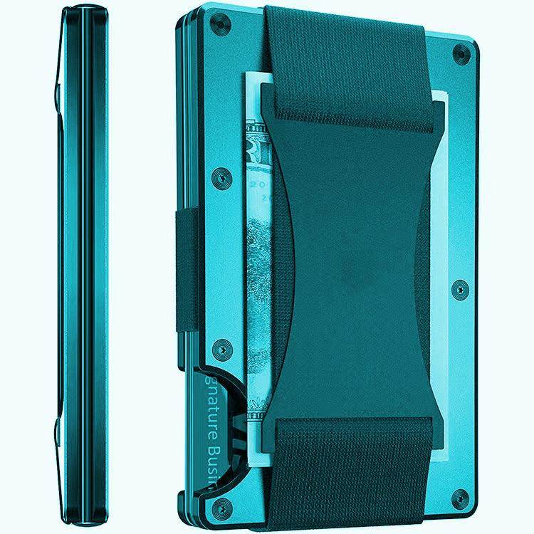 Carbon Fiber Wallet - RFID Blocking Metal Card Holder - SmartPursue™