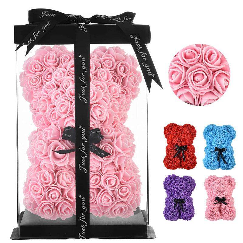 Valentine Foam Forever Rose Teddy Bear - SmartPursue™