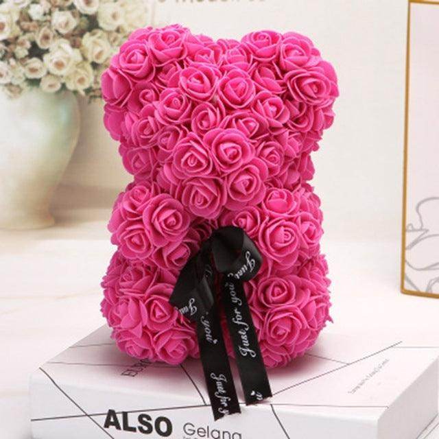 Valentine Foam Forever Rose Teddy Bear - SmartPursue™