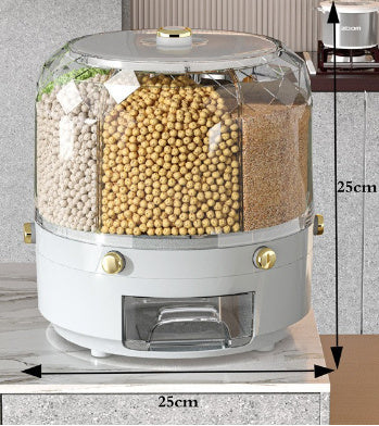 360° Rotating Grain Storage Container - SmartPursue™