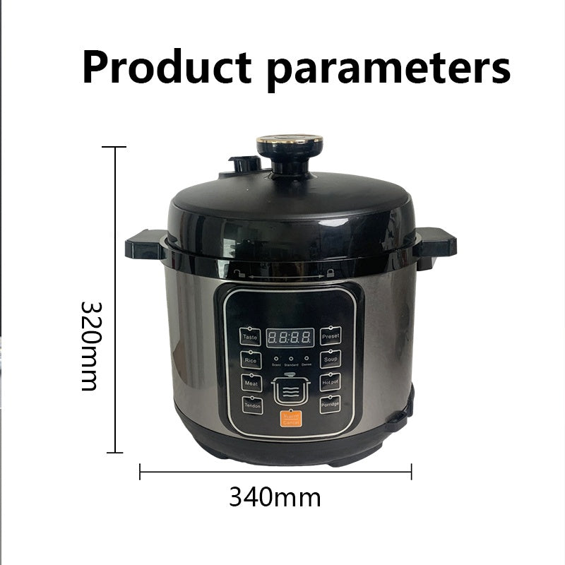 🍲 1050 W Electric Pressure Cooker – 5 L 10-in-1 Digital Multi-Cooker CJ
