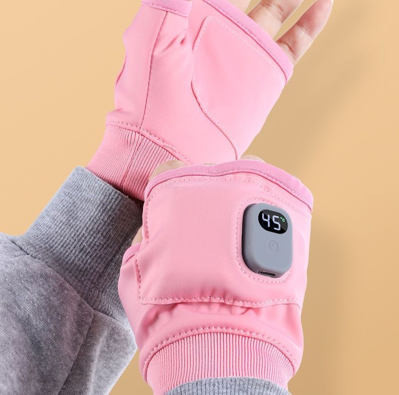 🧤 Electric Heating Winter Gloves – USB Rechargeable Smart Warm Gloves Travel & Portable Gadgets