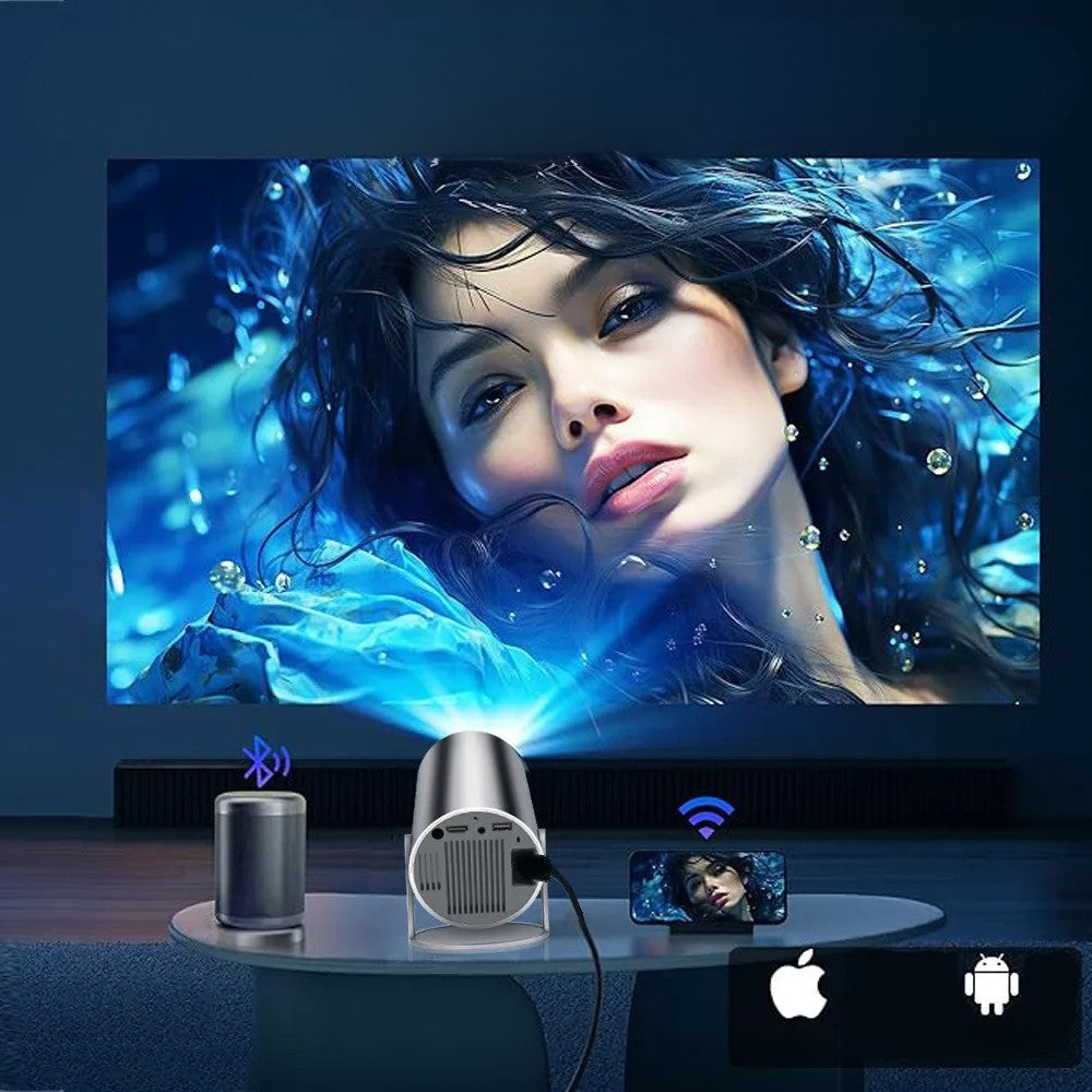 Portable 4K Projector - Home Cinema Outdoor Projetor Diversi Shop