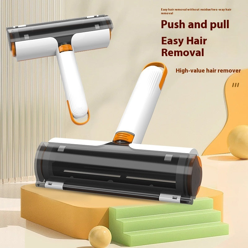 🧼 2-in-1 Pet Hair Removal Roller – Washable, Multifunctional Grooming Brush CJ