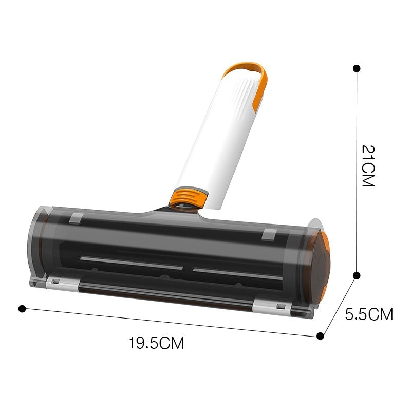 🧼 2-in-1 Pet Hair Removal Roller – Washable, Multifunctional Grooming Brush CJ