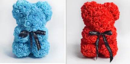 Valentine Foam Forever Rose Teddy Bear - SmartPursue™